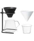 SCS-S04 stojánek na překapávač set 4šálky - La Boheme Cafe - Pražírna výběrové kávy
