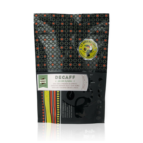 Espresso směs Decaff - bez kofeinu - La Boheme Cafe - Pražírna výběrové kávy